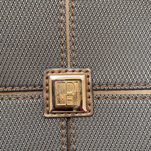 Diane Von Furstenberg Large grey tote - Picture 3 of 14